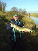 PAC Yorkshire LO Brian Birdsall with a 12lb Pike