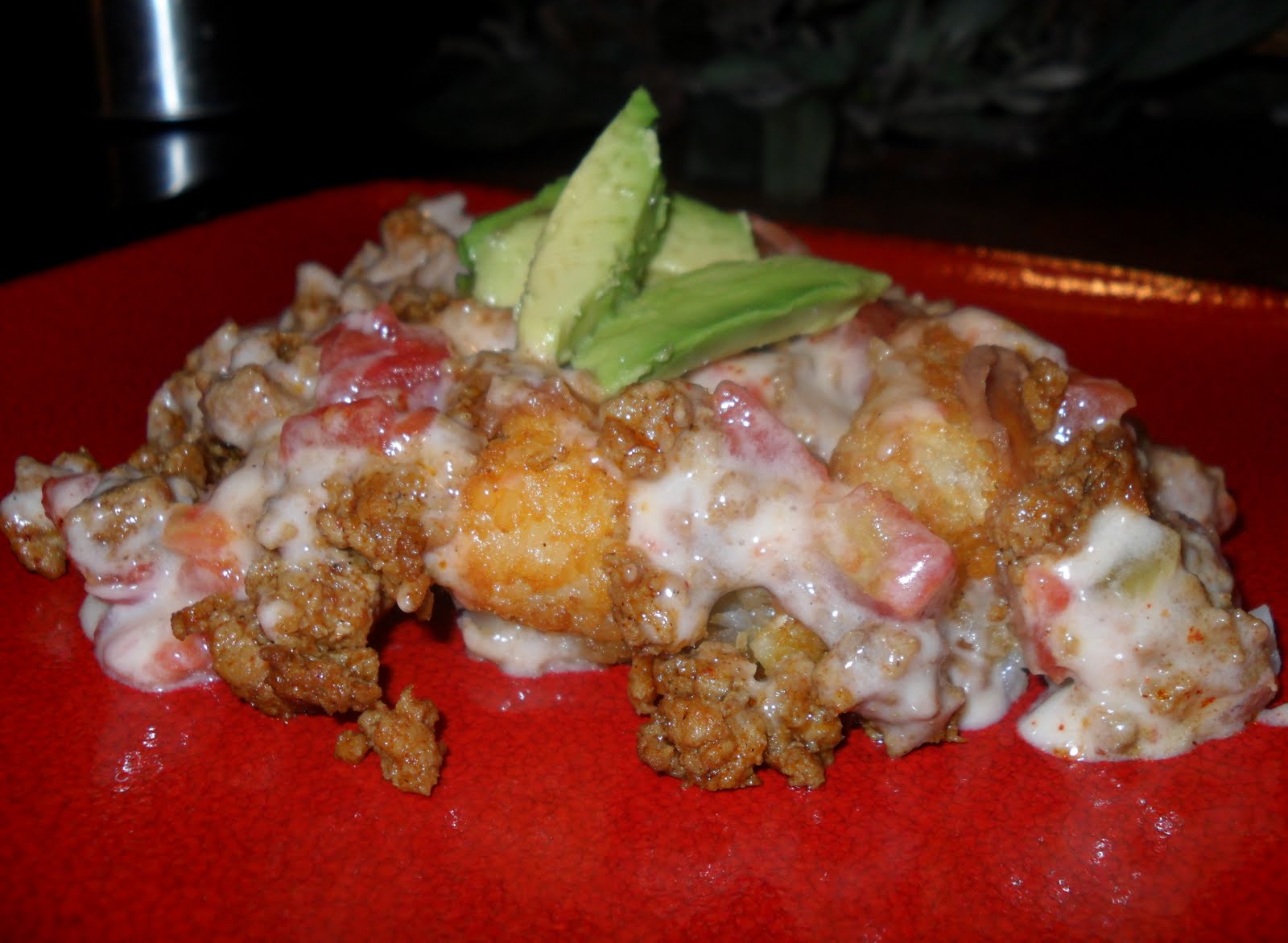 tater tot taco chipotle bake dancing