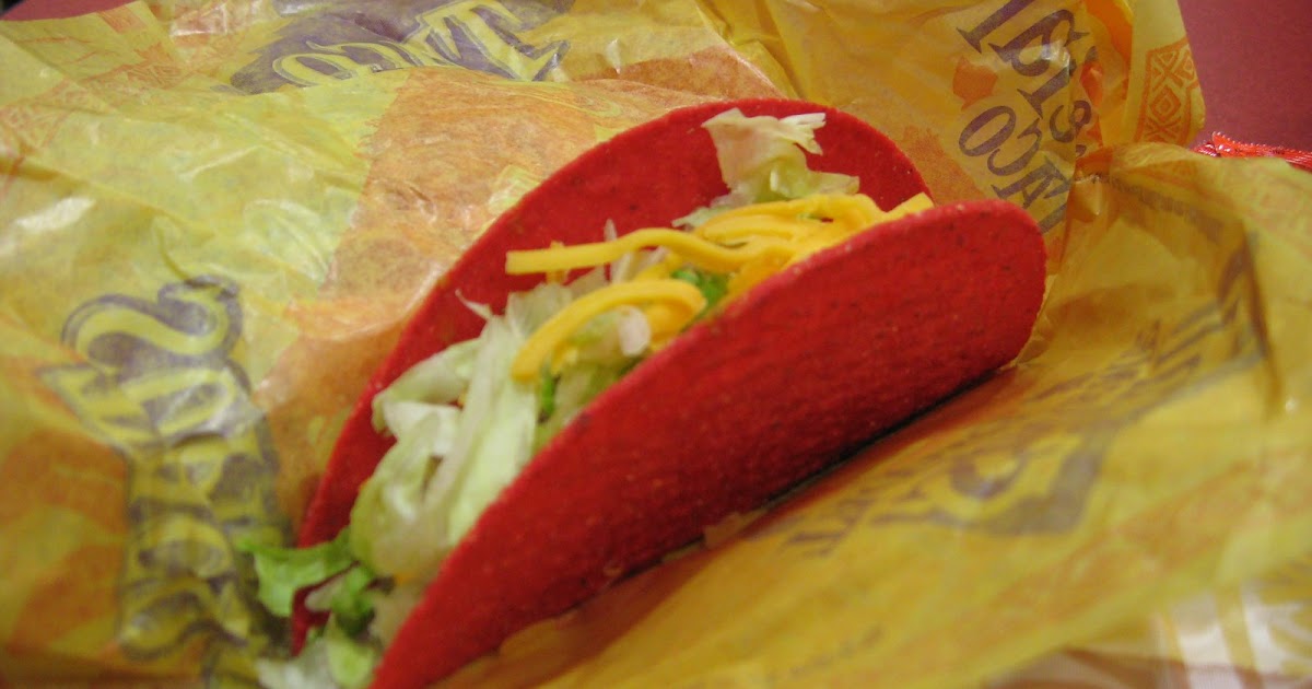 Lunch Blog Taco Bell Volcano Taco & Triple Steak Burrito + BarQuest