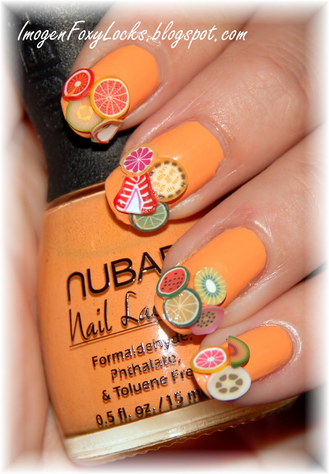 Imogen Foxy Locks: Fruit Salad Nails 