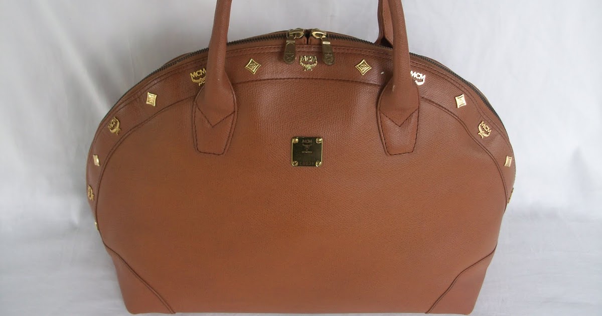 I Love Branded MCM First Lady Satchel Bag (SOLD)