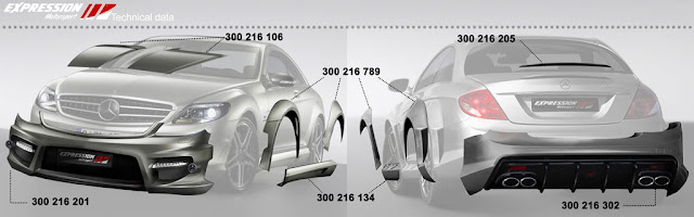 Mercedes CL65 AMG Wide Body Concept