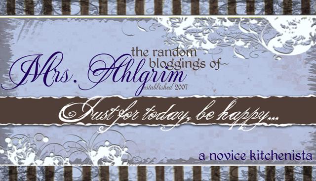 Mrs. Ahlgrim