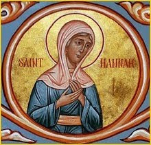 St. Hannah, Pray for Us.