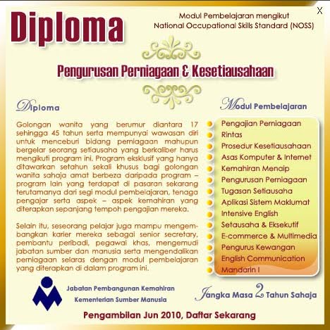 DIPLOMA KEMAHIRAN MALAYSIA