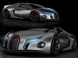 New Super 2010 Renaissance Bugatti Sports Cars Concept-6 