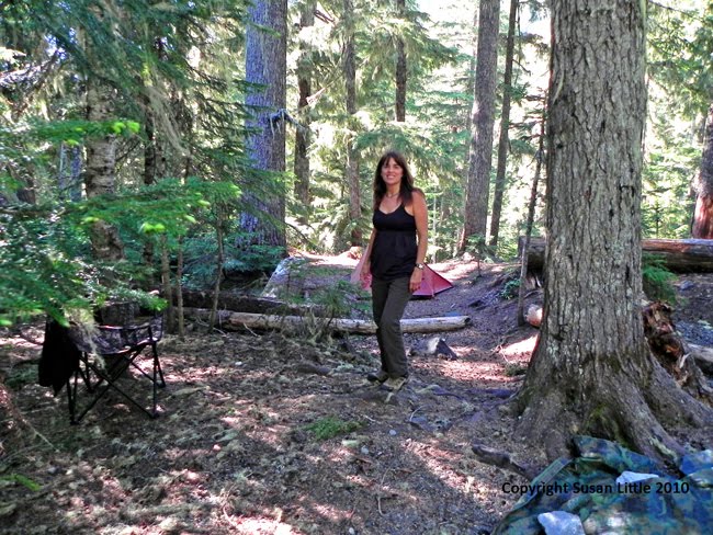 fish creek campground glacier national park mt. Me at my campground on the