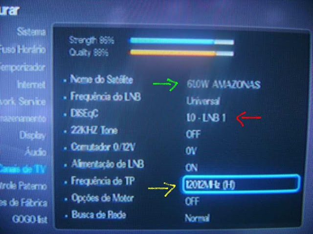 Como configurar CS no Azbox Elite via Mbox. -043