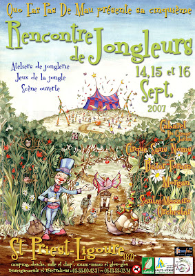 rencontre de jongleurs à st priest ligoure