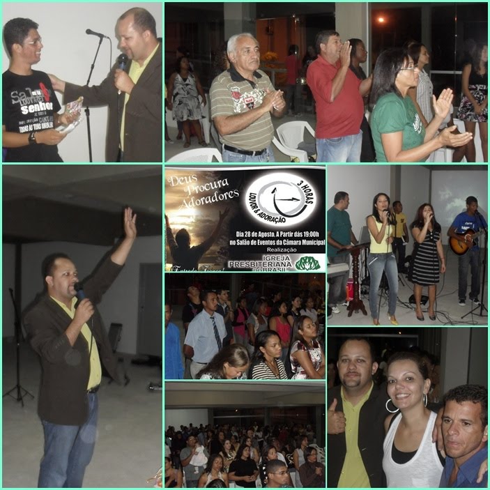 3 horas de adoração