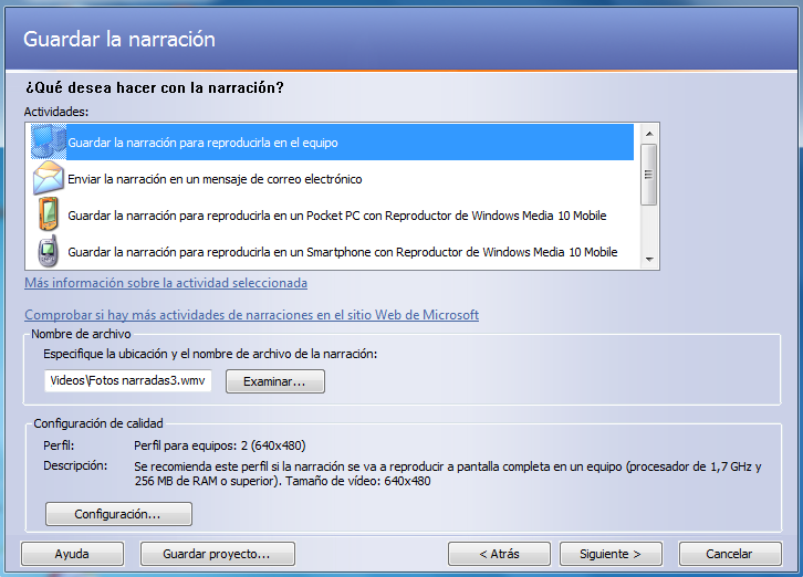 Fotos Narradas 3 Para Windows 7