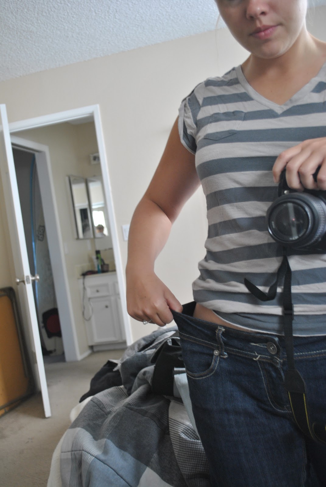 Janky Cantankerous Tutorial Making jeans smaller in the waist