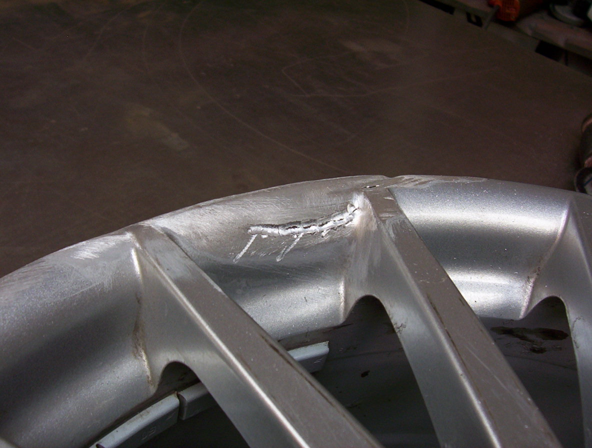 Welding Repairs & Fabrications Alloy Wheel split rim repair