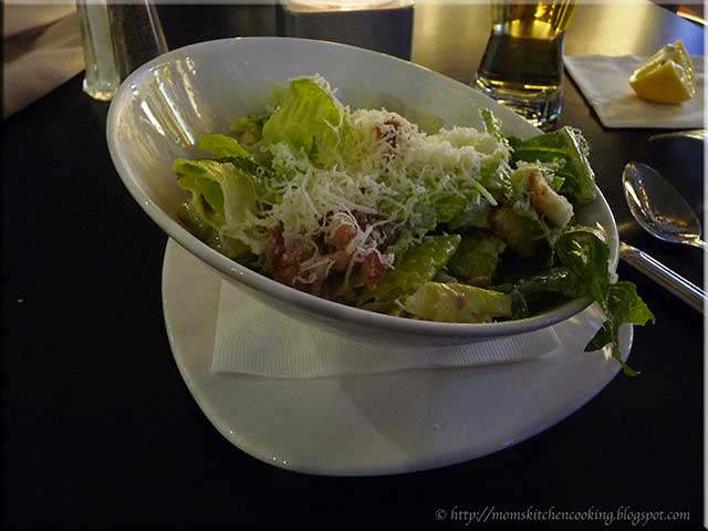 Caesar Salad Presentation