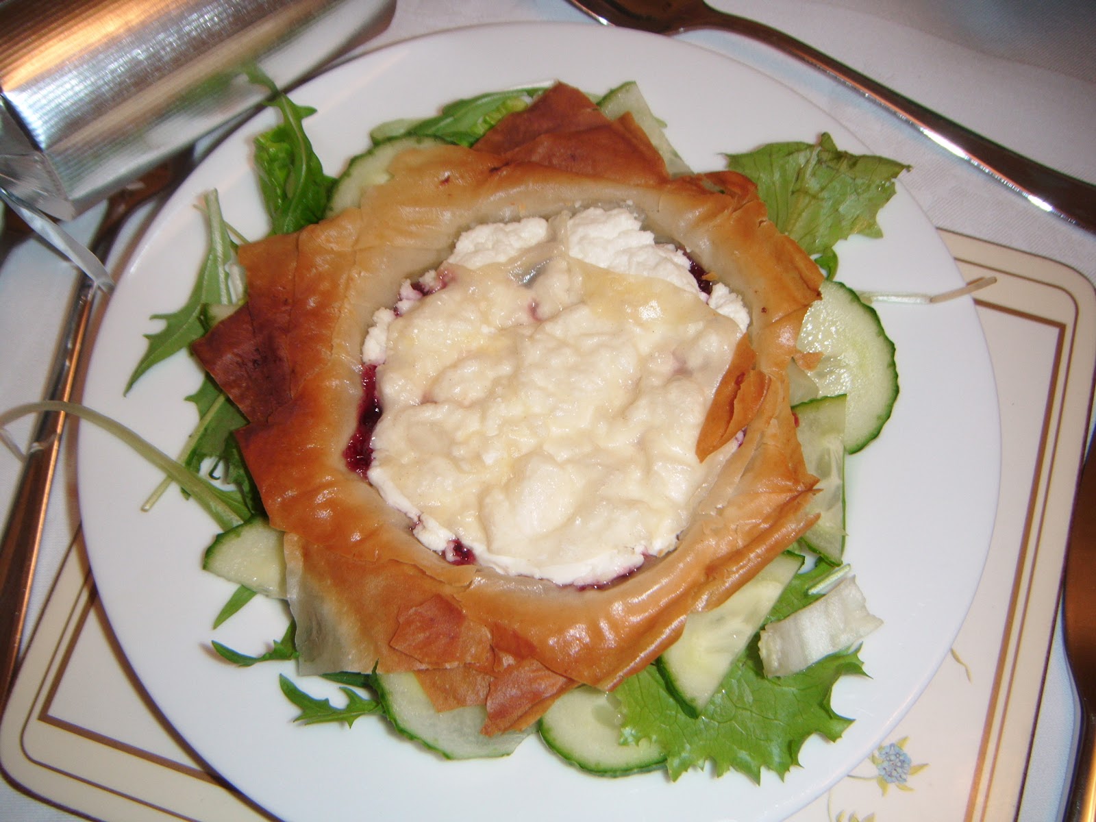 We Don't Eat Anything With A Face Goats Cheese & Cranberry Tarts