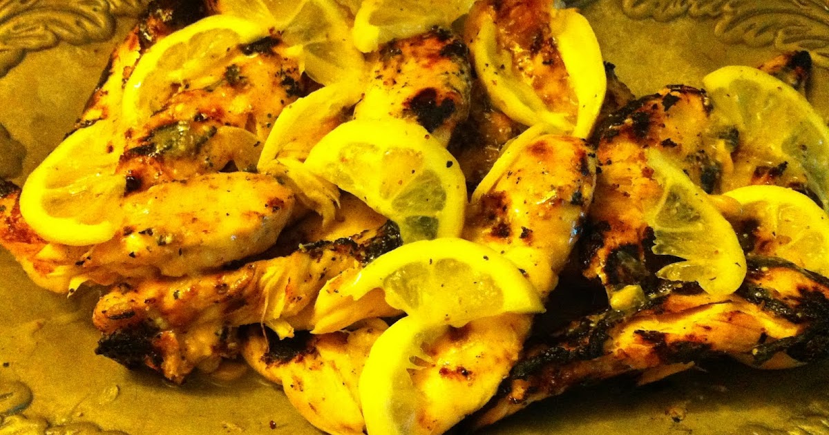 Lara's Kitchen Grilled Lemon Chicken