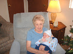 Kaden and Great Grandma Brink