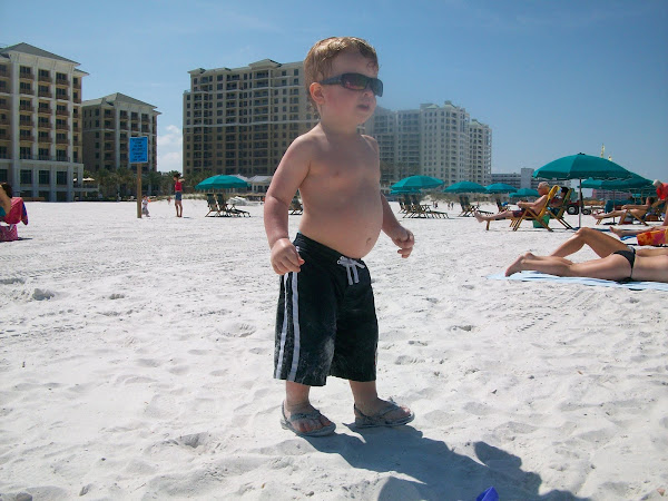 Mr. Cool at the Beach