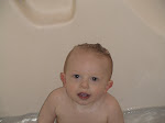 Splish splash Austin's takin a bath, on a Saturday night....