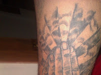Blessed Tattoo With Clouds Blessed Tattoo With Clouds