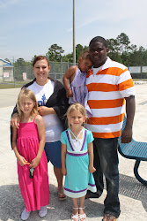 My family after my baptism