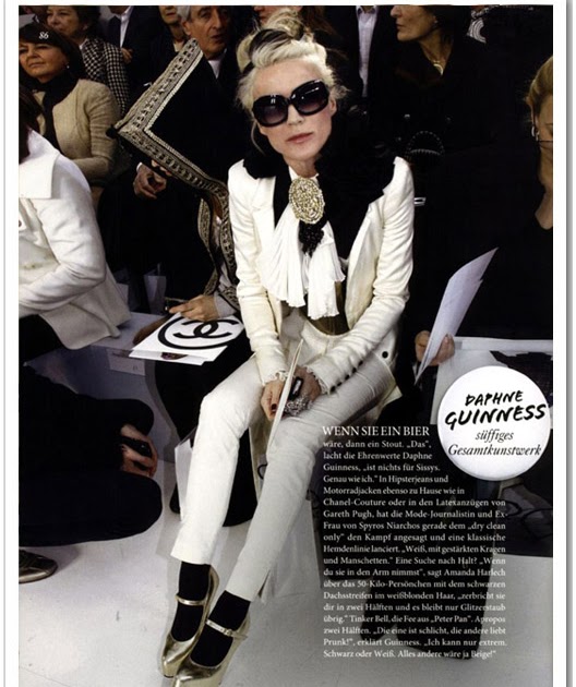 Secret Dream-World of A Fashion Muse: # Daphne Guiness