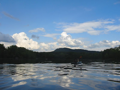 Oxbow Pond on the Connecticut River in Mass