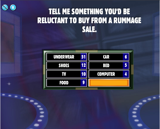 Facebook Family Feud Cheats: Tell me something you'd be reluctant to