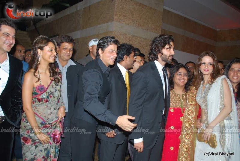 Hrithik Roshan Hrithik Suzzanne At Shilpa S Wedding Reception