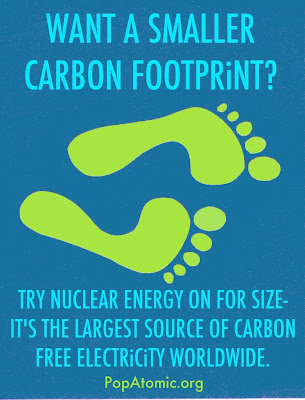 New Ad From PopAtomic.org - Green Footprint 1