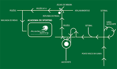 Mapa Academia Sporting