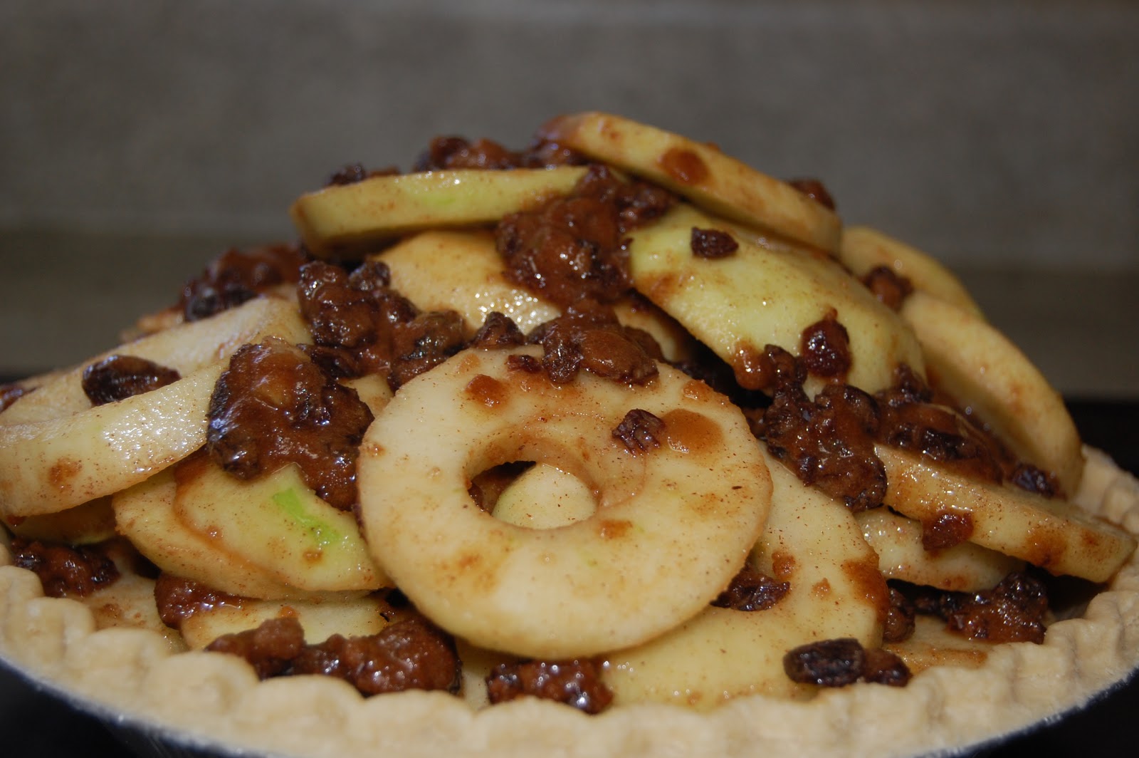 A Blended Family Cookbook Apple/Raisin Pie
