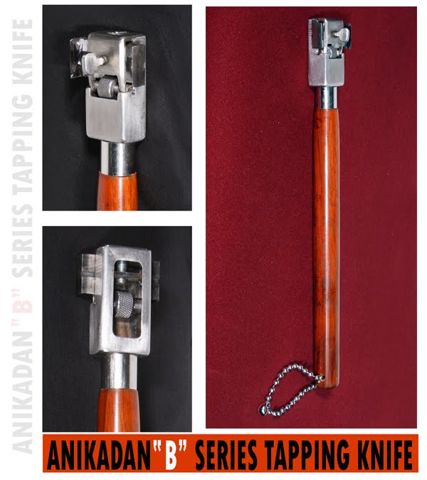 RubberAnickadan Tapping Knife Anickadan "B" Series Tapping Knife
