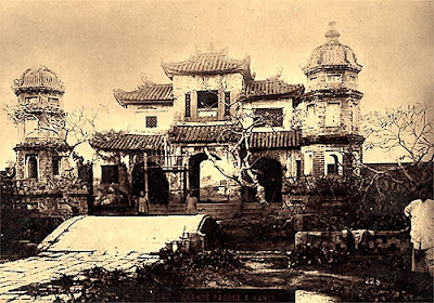 > Pagode Chua Bao An d'Hanoi détruite pour construction la cathédrale Saint Joseph. Pagode Chua Bao An d'Hanoi détruite pour construction la cathédrale Saint Joseph