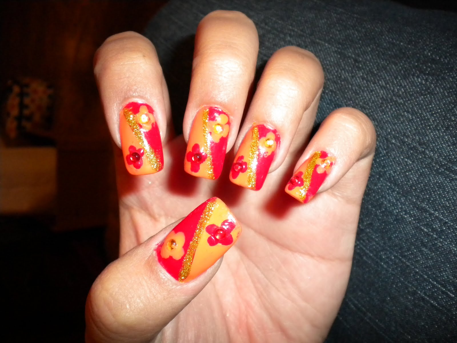 2. Festive Thanksgiving Nails - wide 8
