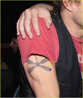 heath ledger dragonfly tattoo