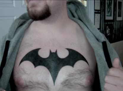 Flying-Fox tattoo for male