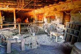 A View From Southern Virginia Inside An Old Barn