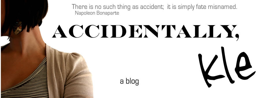 accidentally, kle
