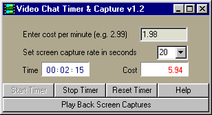 Video Chat Timer And Capture
