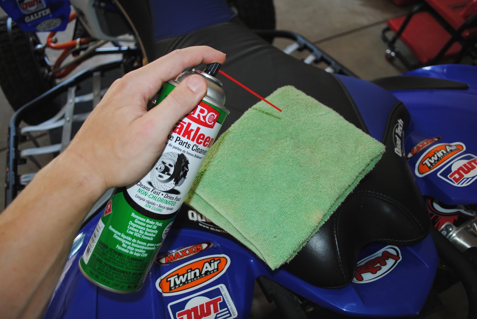 All About ATV HowTo Graphic kit install