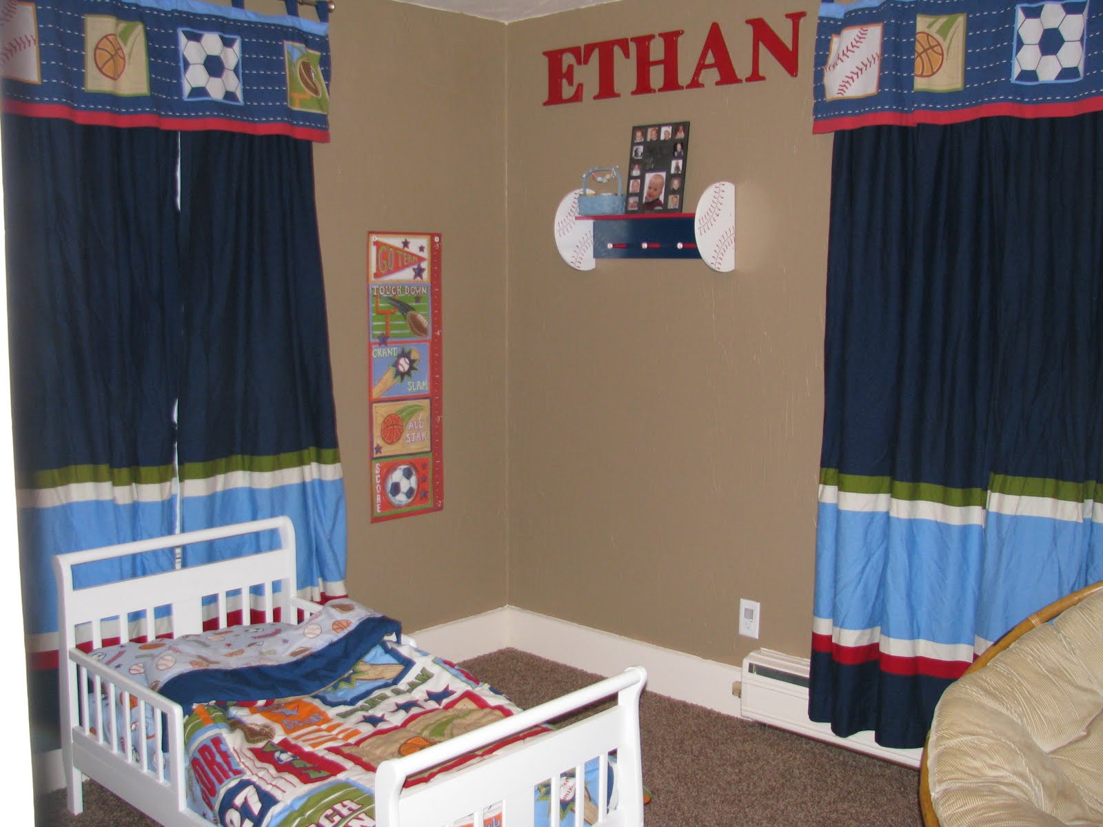 Sports Toddler Room