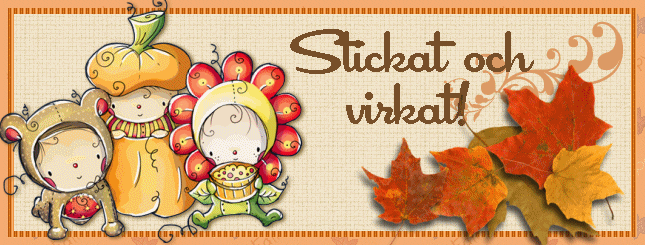 Stickat och virkat