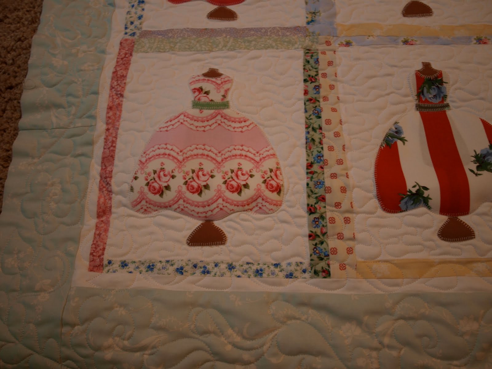 Originate and Renovate Pretty Dresses Quilt