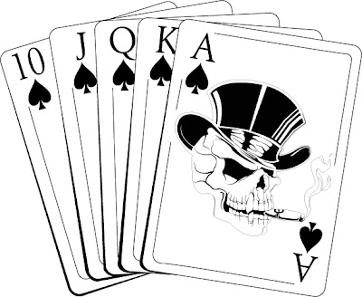 I designed this poker tattoo for Danny, who like me to drawing an another 