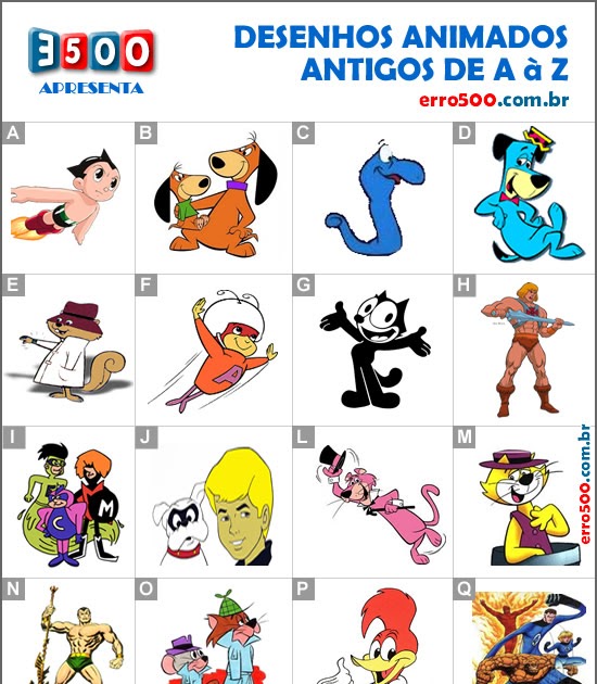 erro 500 o seu blog não predileto desenhos animados antigos de