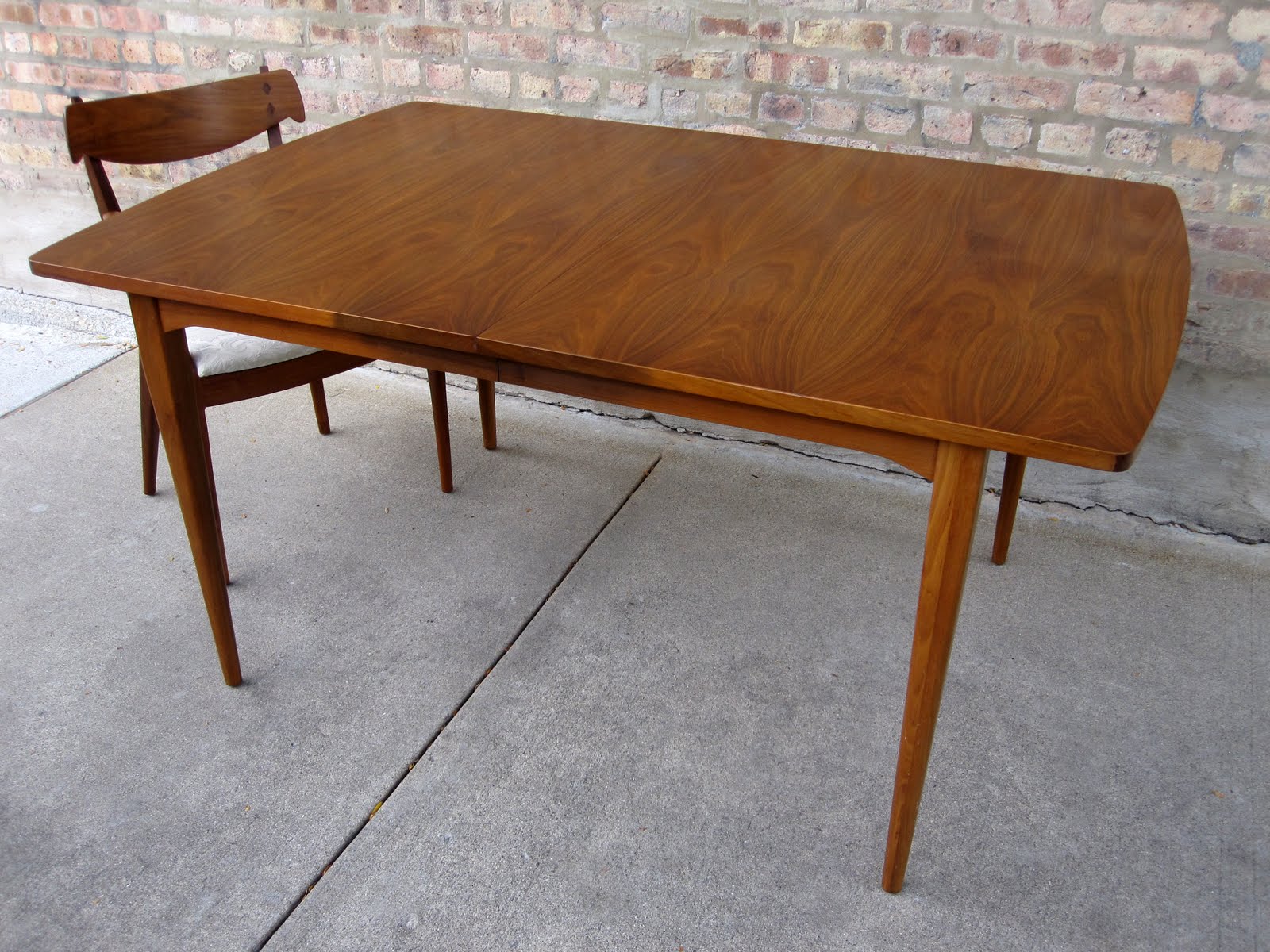 Circa Midcentury Drexel Declaration Teak Dining Room Suite