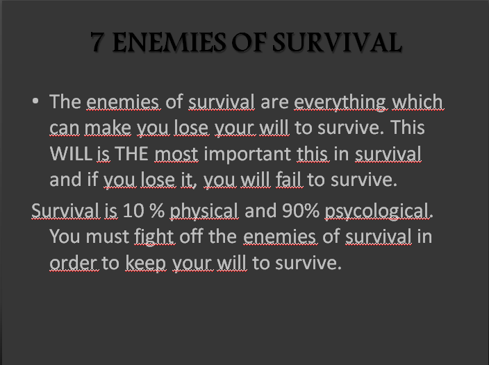 Survival Theory
