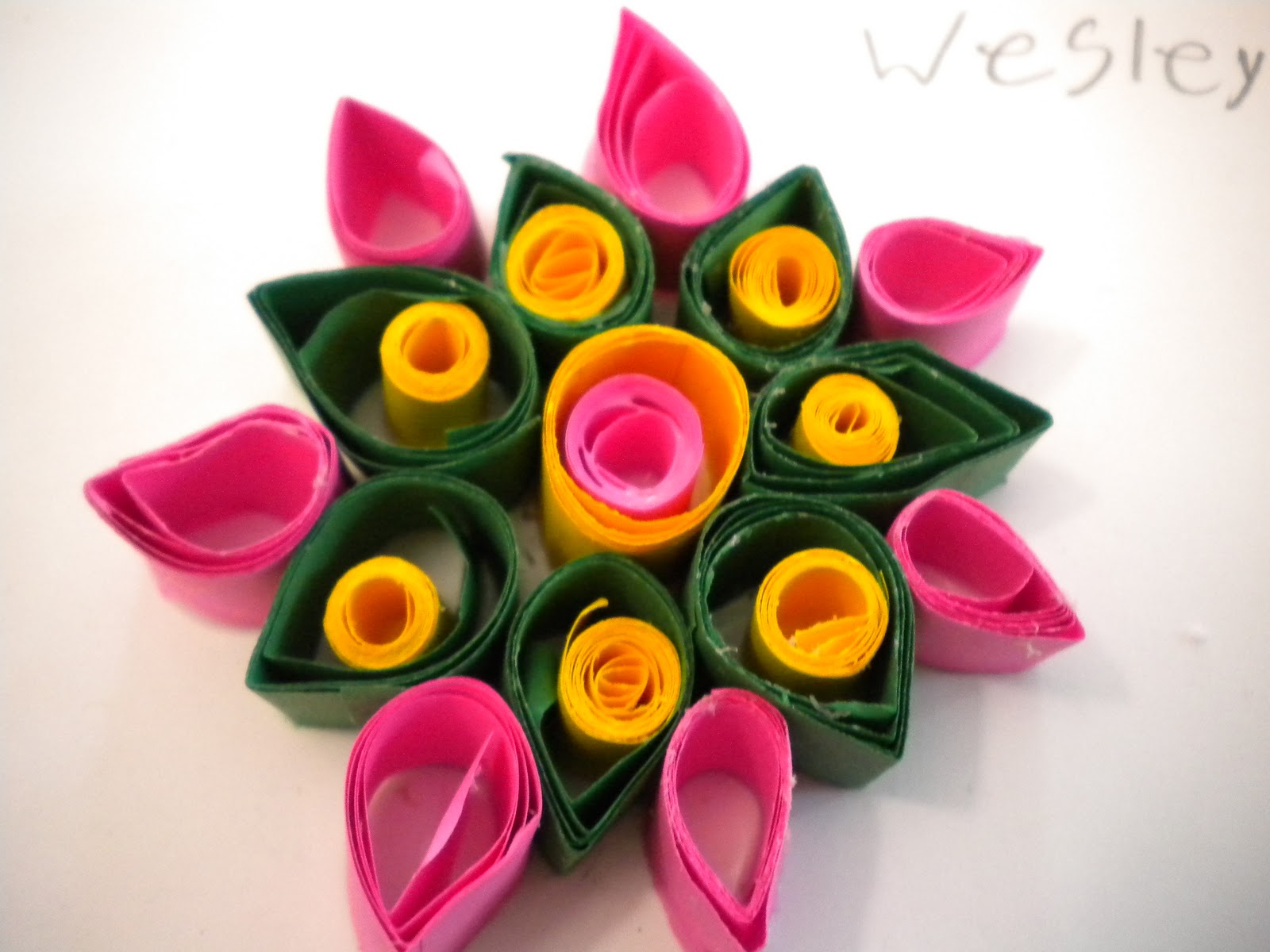 Waitsfield Elementary Art Paper Quilling