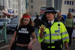 " THE JUNTA USE RAPE AS A WEAPON OF WAR" AND IT'S WHY  IS WHY I CO-ORGANISED THIS EVENT,SAID VIKKI.